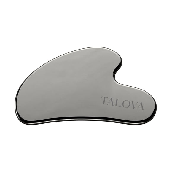 Herramienta Gua Sha TALOVA de Acero Inoxidable 304 para Rostro y Cuerpo