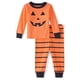 thumbnail image 1 of Pijama The Children's Place de algodón con forma de calabaza para niños de 0 a 3 meses, 1 of 3