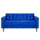 thumbnail image 1 of Sofa New Retro 3c Felpa 04 Azul Rey, 1 of 6