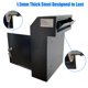 thumbnail image 4 of Buzón Plugsharge con cerradura de llave para instalación a través de la puerta – Negro, 4 of 9