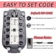 thumbnail image 4 of Key Lock Box JASEASYZ, soporte de pared, impermeable, código de 10 dígitos, 4 of 7