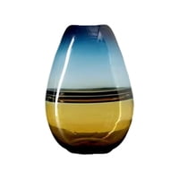 Mundo Online - Florero Jarron Decorativo Ovalado Minimalista Italy 30 Cms.