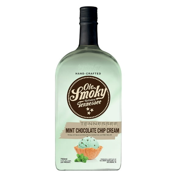 Whiskey Mint Chocolate Chip Cream 750 Ml