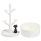 thumbnail image 5 of Organizador de joyas tipo árbol con gato Fantes 9,5 × 9,5 × 19,5 cm rosa, 5 of 5