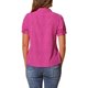 thumbnail image 3 of INSPIRE CHIC Blusa de Chifón con Estampado Retro de Regreso a Clases para Mujer, Manga Corta, Lazo, Cuello Peter Pan, Talla S, Rosa Fucsia, 3 of 6