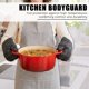 thumbnail image 5 of Guantes de horno ARCLIBER 38 cm negro 218 °C acolchados, 5 of 6