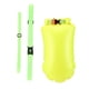 thumbnail image 1 of Boya de natación de seguridad Flotador de natación en aguas abiertas Bolsa impermeable Cinturón de cintura ajustable ultraligero Entrenamiento de nata Verde 45cmx28cm, 1 of 5