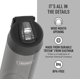 thumbnail image 4 of Botella THERMOS Icon Series, 770 ml, con tapa de pajita, color ahumado, 4 of 7