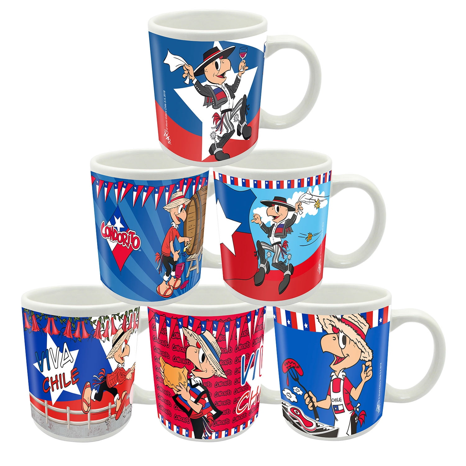 Tazón De 18 Condorito