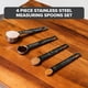 thumbnail image 2 of Juego de Cucharas Medidoras Viking de 4 Piezas, Acero Inoxidable 304, Apilables, 2 of 6
