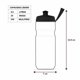 thumbnail image 4 of BOTELLA SPORT INSULATED 600ML WHITE/NIGHT NAVY, 4 of 5