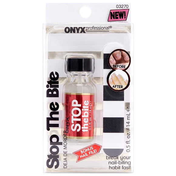 Esmalte disuasorio para morderse las uñas y chuparse el dedo Onyx 15 ml