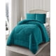 thumbnail image 4 of Cobertor De Inverno Texturizada Diseño 01 King Turquesa, 4 of 4
