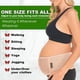 thumbnail image 3 of Faja de maternidad para embarazadas | Faja de soporte abdominal para el embarazo, ideal para aliviar el dolor de abdomen, pelvis, cintura y espalda | Cinturón de maternidad ajustable | Para todas las, 3 of 7
