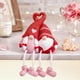 thumbnail image 3 of Elegondrar, decoración de gnomos de San Valentín, 11,5 cm, de resina, 3 of 3