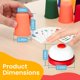 thumbnail image 2 of Set de Tazas Apilables Tiny Tinker 30 piezas 6 colores, 2 of 7