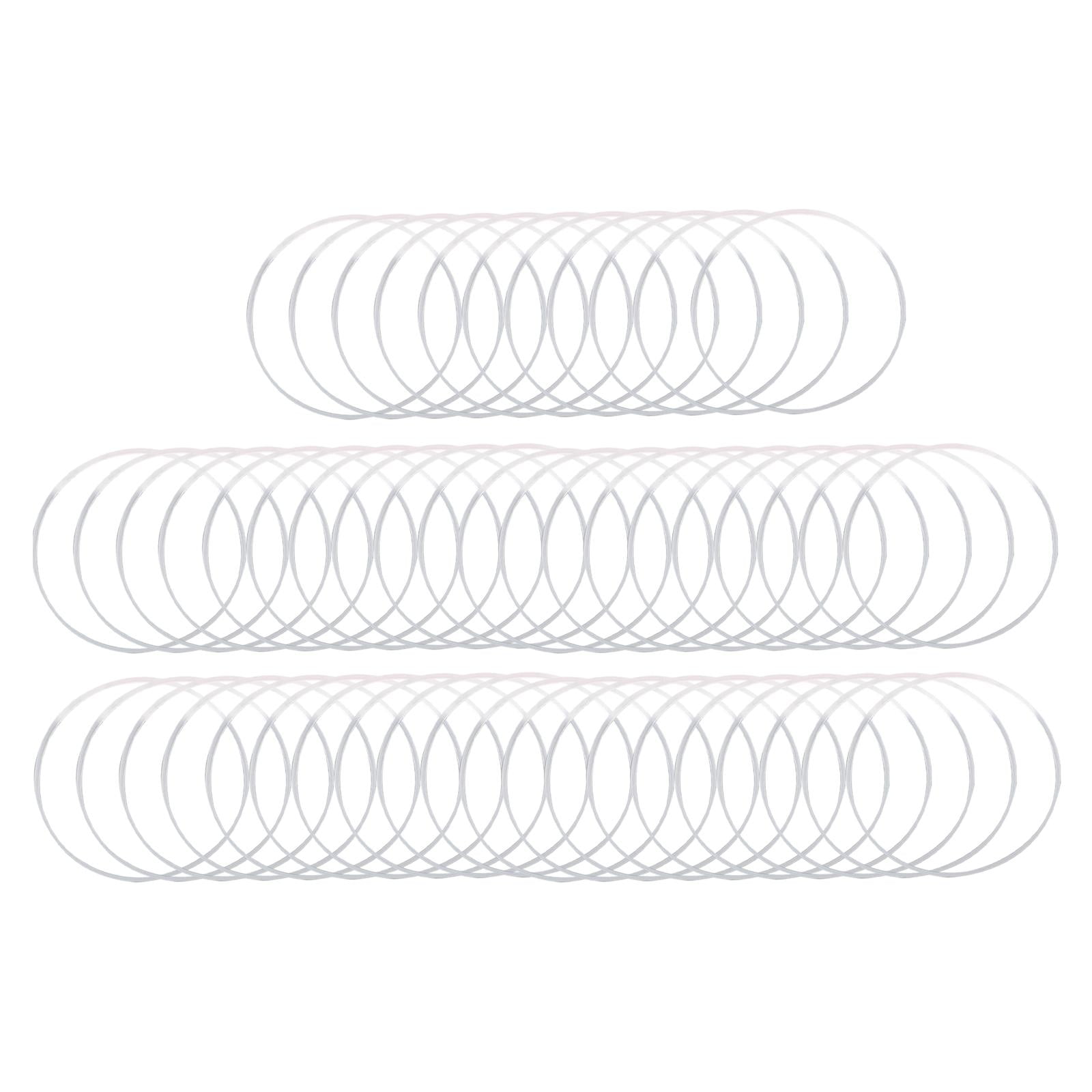 Ioensy - Junta De Cristal Para Reloj, Surtido Resistente Al Agua, Junta Tórica De Cristal Para Reloj, 51 Uds., 15-40mm