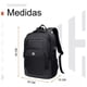 thumbnail image 3 of Mochila Notebook Impermeable Antirrobo Hardley Nylon Balistico con Usb, 3 of 3