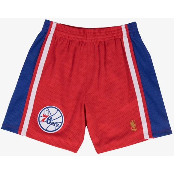 Shorts Mitchell & Ness 3XL Rojo 76ers Swingman