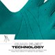 thumbnail image 3 of Guantes de bateo Franklin Sports CFX Pro Teal/Coral Youth M, 3 of 5