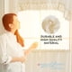 thumbnail image 3 of Cortinas de café de lino americano para cocina y baño (beige), 3 of 7