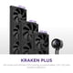thumbnail image 2 of Refrigeración líquida para CPU NZXT Kraken Plus 360 con 3 ventiladores y pantalla LCD de 1,54", 2 of 9