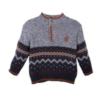 Pillin - Chaleco Bebé Niño Cerrado Tejido Jacquard Marengo