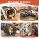 thumbnail image 4 of Túnel para gatos Cpvbobul, tubo de juego resistente al desgarro con pelota, 4 of 7