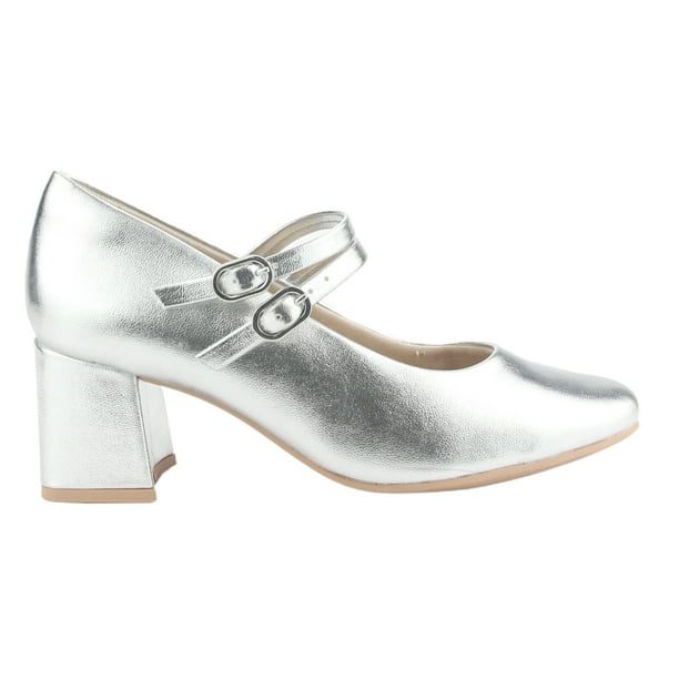Zapato Ramarim Mujer 2417102 Plateado Casual