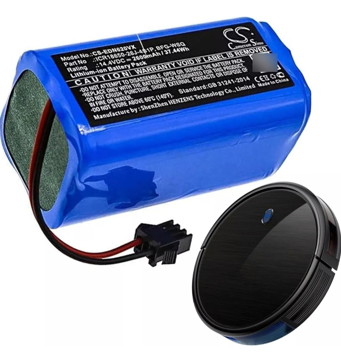 Genérico - Batería Repuesto Para Eufy Robovac 11S 12 15C/S 30 30C35