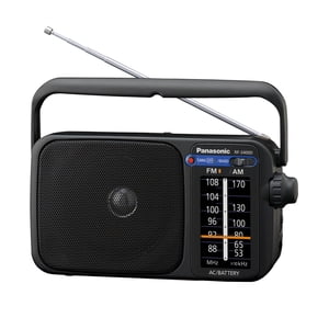 Radio Am/Fm Portátil Panasonic Rf-2400-K Negra
