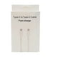 thumbnail image 3 of Cable Usb Tipo C A Tipo C Doble Entrada Carga Y Datos, 3 of 3