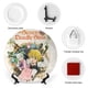 thumbnail image 3 of Los siete pecados capitales Plato decorativo de porcelana fina (bone china), plato decorativo de cerámica para hogar, oficina, soporte de pared, platos decorativos para dormitorio - 6 pulgadas (15 cm), 3 of 6