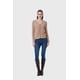 thumbnail image 4 of Polera Mujer Recogido Con Botones Beige, 4 of 4