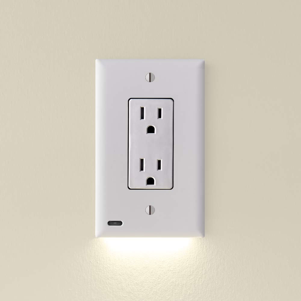 Placa De Pared Snappower Guidelight Luz Nocturna Led Blanca