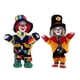 thumbnail image 4 of Porcelana Harlequin Jester Dolls Payaso Divertido Juguete Para Regalo 2pcs Amarillo Verde, 4 of 5