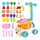 thumbnail image 2 of Carrito Compras Juguete Alimentos Simular Cesta 2en1 Jhn, 2 of 3
