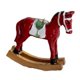 thumbnail image 4 of Estatua De Caballo Navideña, Adorable Decoración De Mesa Para Jardín, Balcón, Entrada, Color Rojo, 4 of 5
