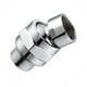 thumbnail image 2 of Conector de ducha, rótula, cabezal de ducha, adaptador de bola giratoria, extensión de brazo de ducha ajustable, componente universal, níquel cepillado, 2 of 8