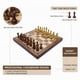 thumbnail image 4 of Juego de Ajedrez BESTCHIC Tablero Plegable de Madera de 46 cm Piezas Pesadas, 4 of 9