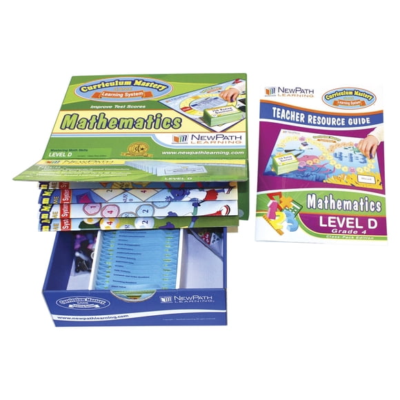 Juego de maestría curricular de matemáticas NewPath Learning Grade 4