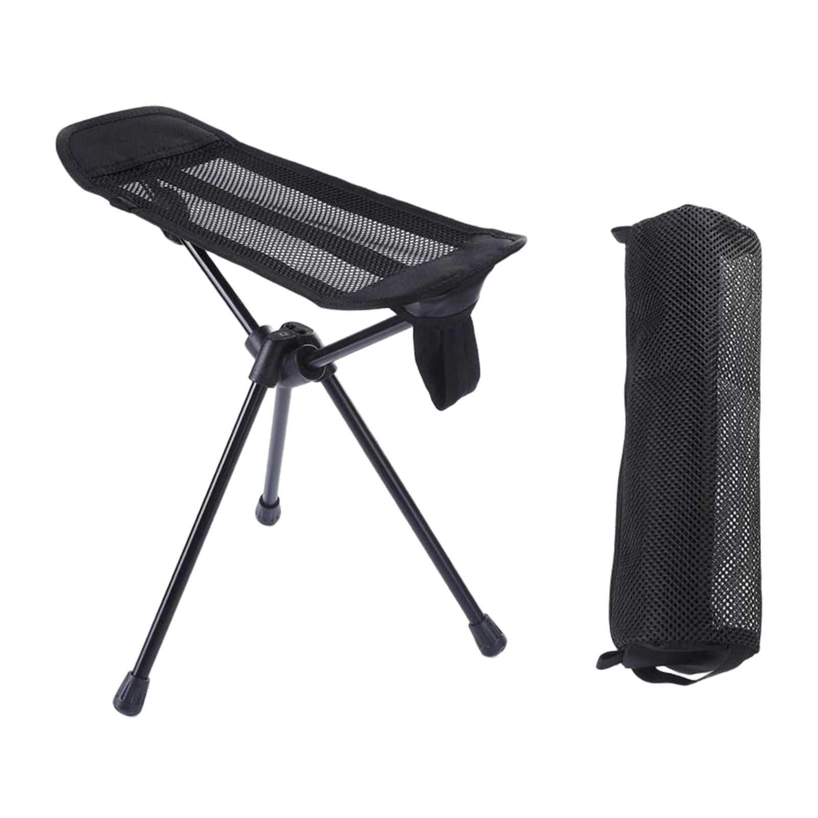 Magideal - Silla Plegable Portátil Para Acampar Al Aire Libre, Sillón Reclinable, Reposapiés Retráctil Perezoso, Reposapiés Para Senderismo, Pesca, Picnic