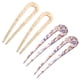 thumbnail image 1 of 4 horquillas francesas en forma de U para el pelo, pinzas para el pelo en forma de U, horquillas para peinados de mujeres y niñas., 1 of 7