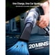 thumbnail image 3 of Aspiradora portátil SEALIGHT de mano inalámbrica para coche, 120 W, 40 minutos, 3 of 7