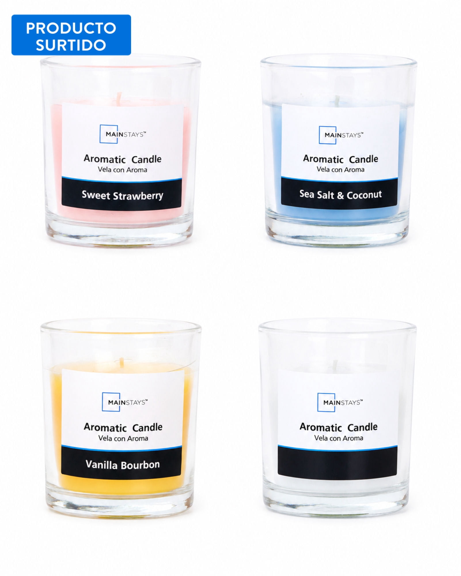 Vela Aromatica, Aroma Surtido 1 Un Mainstays