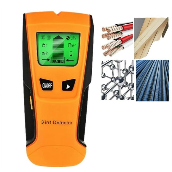 Detector Scanner Metal 3 En 1 De Pared Vigas Cableado Madera
