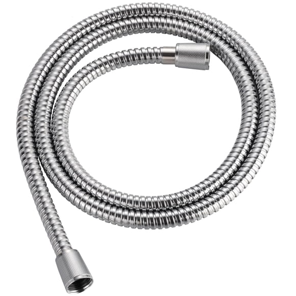 Manguera de ducha Singing Rain de 150 cm, flexible, sin dobleces, cromada de acero