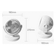 thumbnail image 3 of Lydsto Ventilador De Mesa Portable Remoto Y Luz Carga Typ-c, 3 of 5