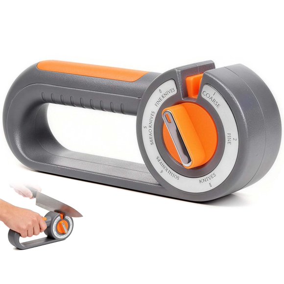 Afilador de cuchillos Flying Leaves 6‑en‑1 para cocina