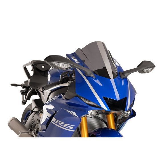 Parabrisas Puig YZF-R6 2017-2018 Racing Tinte Humo Oscuro